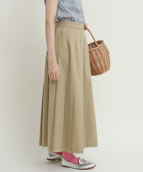 CHILD WOMAN プリーツスカート ドット　ジンタンドットptプリーツSK CHILD WOMAN - CHILD WOMAN ○ジンタンドットptプリーツSK の