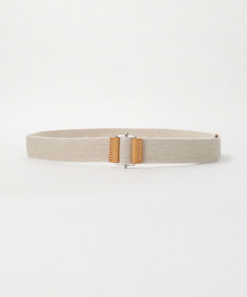 ART BROWN(アートブラウン)の「<ART BROWN>ゴムベルト(ベルト・レディース・ナチュラル/ネイビー・FREE)」の1枚目の写真