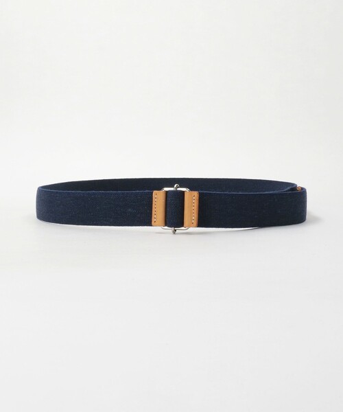 ART BROWN(アートブラウン)の「<ART BROWN>ゴムベルト(ベルト・レディース・ナチュラル/ネイビー・FREE)」の2枚目の写真