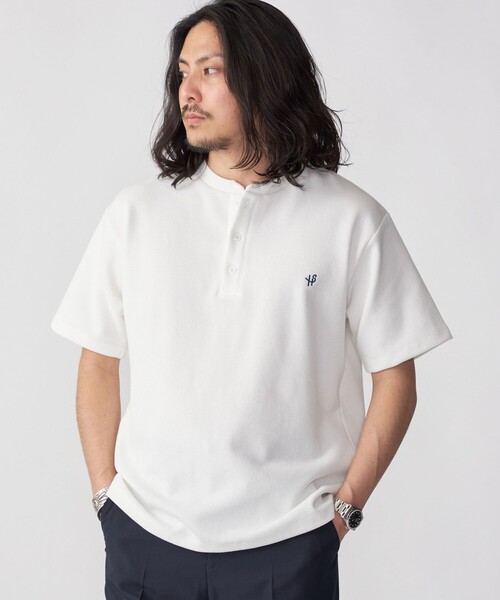 SHIPS: バーズアイ クルーネック Tシャツ SHIPS: バーズアイ クルーネック Tシャツ | シップス(SHIPS