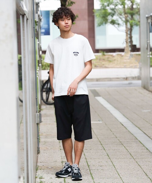 BEAMS HEART（ビームスハート）の「【6/18値下げ】スマイルロゴ ワンポイント Tシャツ（ユニセックス）（Tシャツ/カットソー・メンズ・ネイビー/ホワイト・XL/M/L/S）」の10枚目の写真
