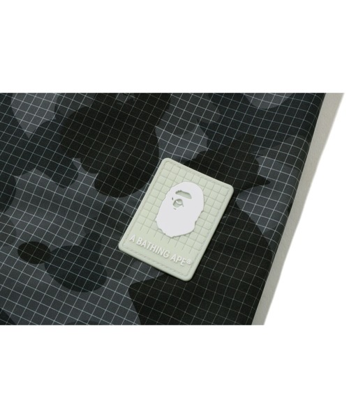 A BATHING APE（アベイシングエイプ）の「GRID CAMO  RELAXED FIT FISH TAIL COAT M（モッズコート・メンズ・ブラック・LARGE）」の8枚目の写真