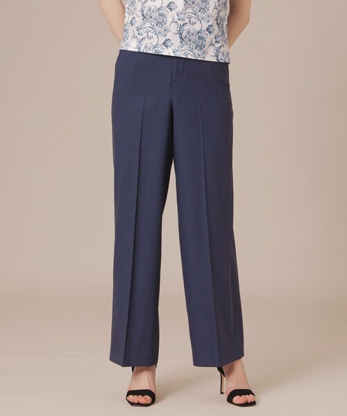 【セール】【婦人画報掲載】麻レーヨンストレッチパンツ（その他パンツ）｜MACKINTOSH LONDON（マッキントッシュ ロンドン）