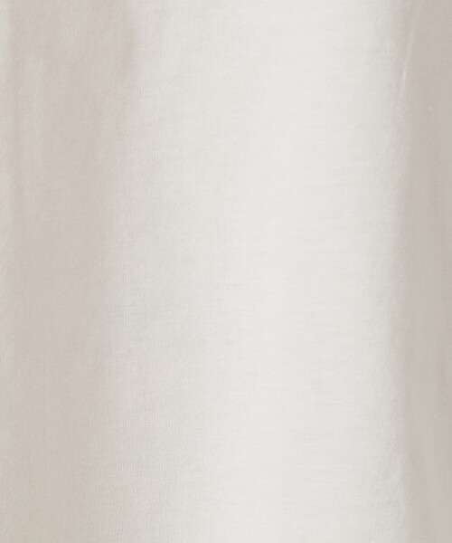 COMME CA ISM(コムサイズム)の「綿100% フレンチスリーブ カットソー(Tシャツ/カットソー・レディース・チャコール/ベージュ/ライラック/ホワイト・FREE)」の20枚目の写真
