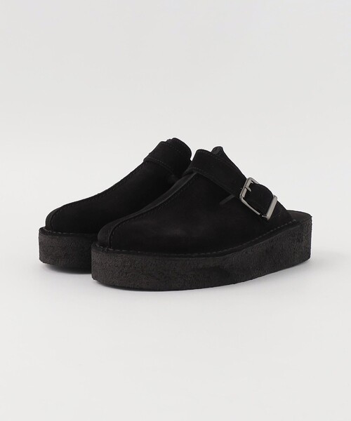 新品　Clarks ウェッジサンダル 黒　23.5 Clarks（クラークス）の「＜Clarks＞トレック ウェッジ ミュール