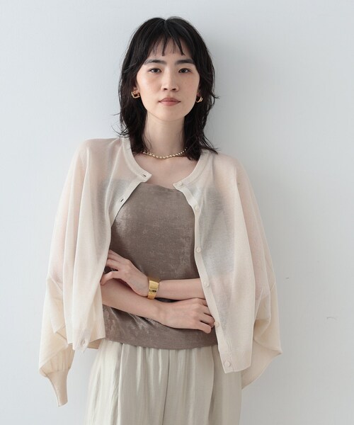 GALLEST(ギャレスト)の「◆シャイニーカップ付ベアトップ(チューブトップ・レディース・シルバー/ブロンズ/シルバー系その他・38)」の4枚目の写真