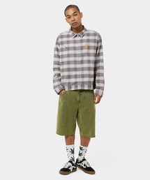 HUF ALL STAR DAMAGE ZIP SHIRT ハフ ジャケット 83432399b_b_08_215.jpg