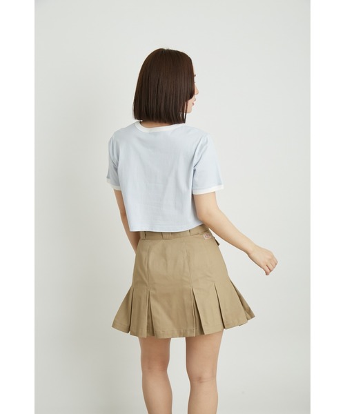 LILY BROWN リリーブラウン タイ付きクロップドシャツ LILY BROWN（リリーブラウン）の「タイ付きクロップドシャツ