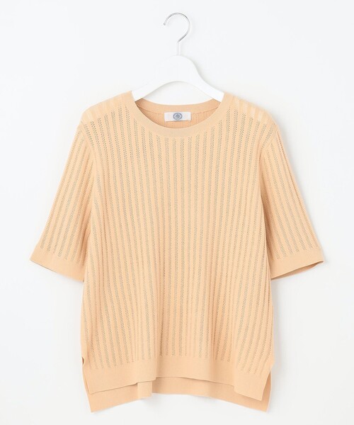 J.PRESS Ladies(J.プレス レディス)の「【洗える・抗菌防臭】VISCOSE STRETCH サマー ニット(ニット/セーター・レディース・アイボリー系/ネイビー系/イエロー系/ターコイズブルー系・SMALL)」の15枚目の写真