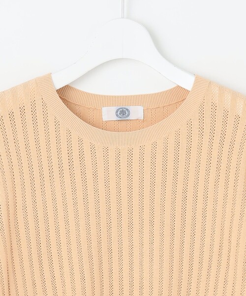 J.PRESS Ladies(J.プレス レディス)の「【洗える・抗菌防臭】VISCOSE STRETCH サマー ニット(ニット/セーター・レディース・アイボリー系/ネイビー系/イエロー系/ターコイズブルー系・SMALL)」の17枚目の写真