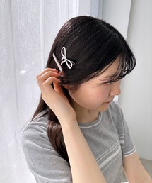 小さなバレッタ（クリア＆ツバメ） by Annie Sherburne SYLVAIN LE HEN シルヴェインリヘン バレッタ Barrette CUT03
