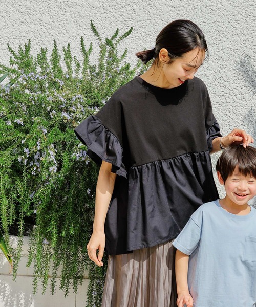 布帛切替プルオーバー（Tシャツ/カットソー）｜FOUND GOOD