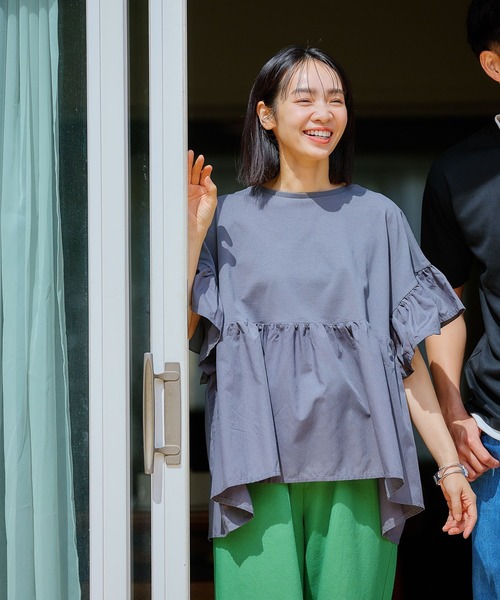 布帛切替プルオーバー（Tシャツ/カットソー）｜FOUND GOOD