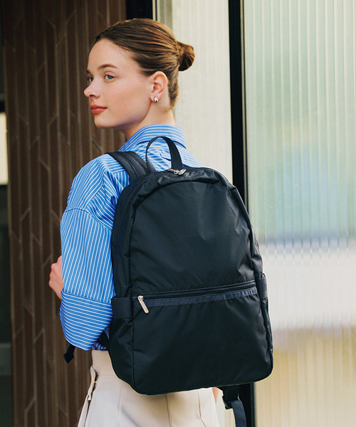 LeSportsac（レスポートサック）の「CARRIER BACKPACK ディープシー