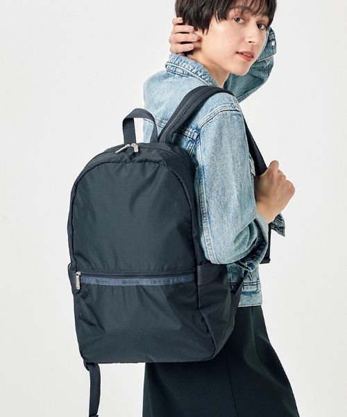 LeSportsac（レスポートサック）の「CARRIER BACKPACK ディープシー