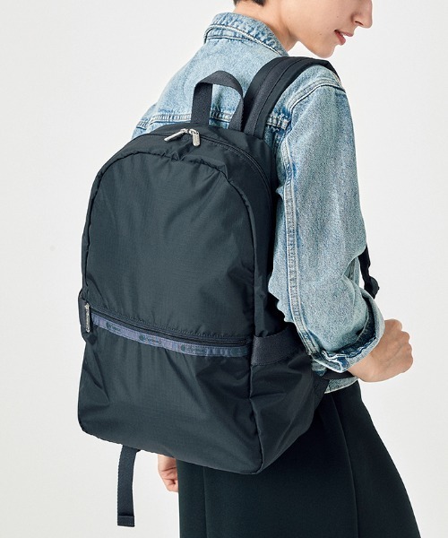 LeSportsac（レスポートサック）の「CARRIER BACKPACK ディープシー 