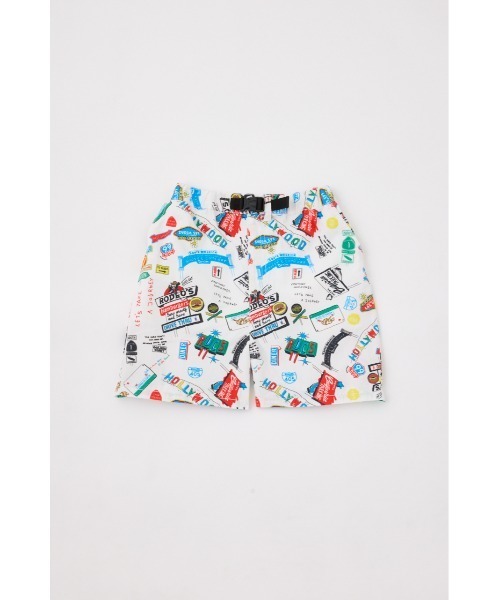 RODEO CROWNS WIDE BOWL（ロデオクラウンズワイドボウル）の「キッズ RDCS パターンショートパンツ（その他パンツ・キッズ・ピンク系その他/ブルー系その他/ホワイト系その他・2/1）」の2枚目の写真