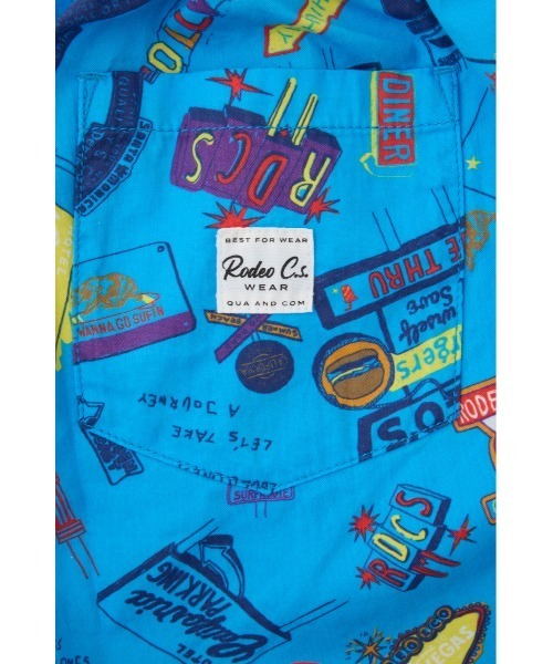 RODEO CROWNS WIDE BOWL（ロデオクラウンズワイドボウル）の「キッズ RDCS パターンショートパンツ（その他パンツ・キッズ・ピンク系その他/ブルー系その他/ホワイト系その他・2/1）」の5枚目の写真