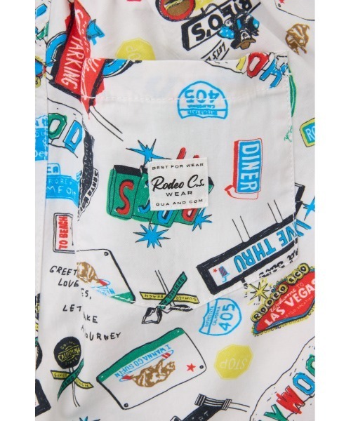 RODEO CROWNS WIDE BOWL（ロデオクラウンズワイドボウル）の「キッズ RDCS パターンショートパンツ（その他パンツ・キッズ・ピンク系その他/ブルー系その他/ホワイト系その他・2/1）」の13枚目の写真