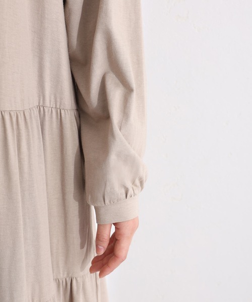 ロングティアードカットワンピース（ワンピース）｜ElegChic（エレグシック）