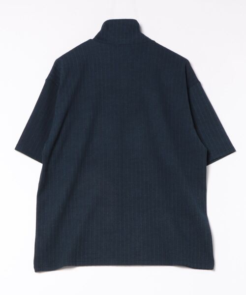 ANDGEEBEE（アンジービー）の「UNISEX フルジップケーブルトップス（その他トップス・レディース・ネイビー/チャコールグレー・FREE）」の3枚目の写真