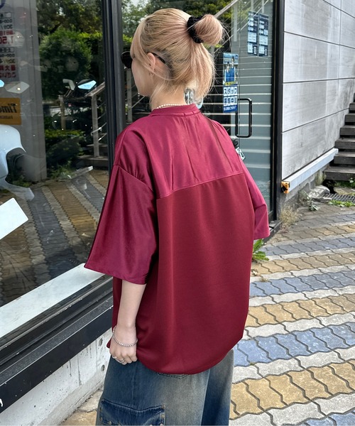 セール】グロッシーユニフォームTEE（Tシャツ/カットソー