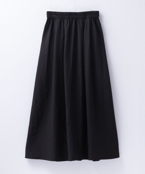 HusHusH（ハッシュアッシュ）の「HusHusH ハッシュアッシュ リラックスマキシスカート（スカート・レディース・ブラック/マジェンタ/キャメル・M/L）」の9枚目の写真