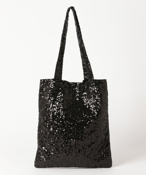 GLOBAL WORK（グローバルワーク）の「スパンコールトートBAG/124081（トートバッグ・レディース・ブラウン/シルバー/ブラック・ONE SIZE）」の8枚目の写真