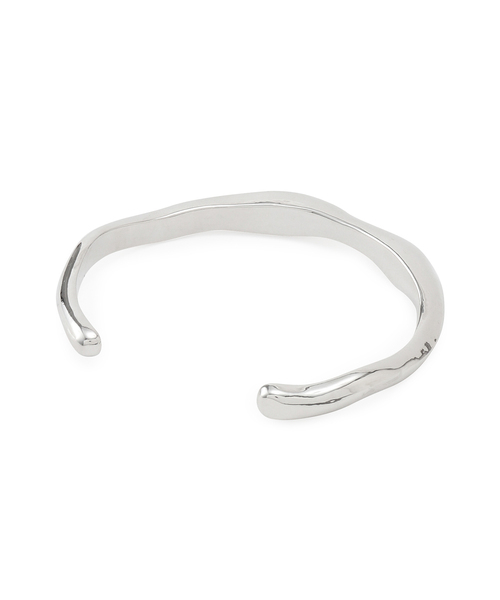 VIS（ビス）の「オーバルメタルバングル（ブレスレット・レディース・シルバー/ゴールド・FREE）」の7枚目の写真