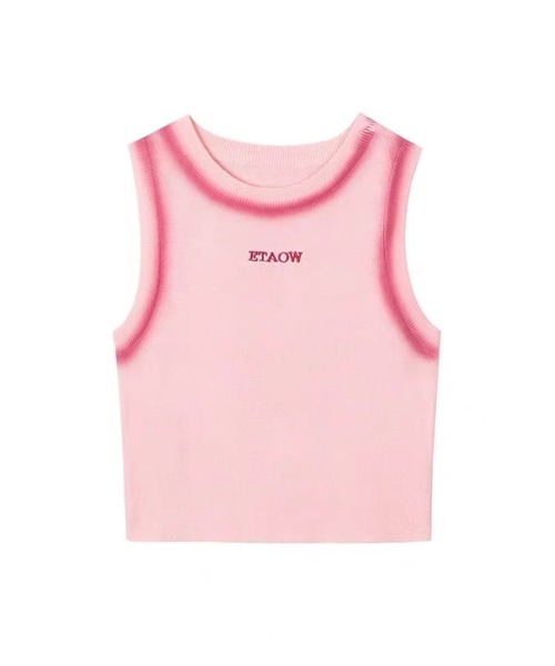 sevens(セブンズ)の「【sevens】スプレーラインタンクトップ(タンクトップ・レディース・ホワイト系その他/ピンク/ブルー/ホワイト×レッド/ブラック・FREE)」の7枚目の写真