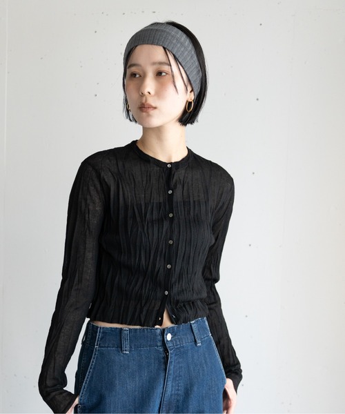 hwyl（ヒュイル）の「【新色追加】リブニットヘアバンド 2カラーセット（ヘアバンド・レディース・ボルドー/グレー/ブラック/ネイビー/ブラウン/オフホワイト/ブラウン系その他/チャコールグレー・FREE）」の16枚目の写真