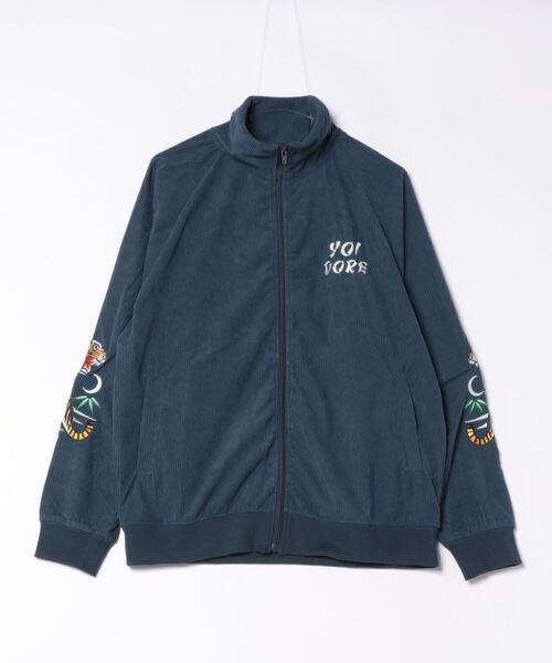 JUGLANS(ユグランス)の「【YOIDORE/ヨイドレ】酒愛好家 トラックジャケット(ジャージ・メンズ・ブラック/ホワイト/ネイビー・L/XL)」の3枚目の写真
