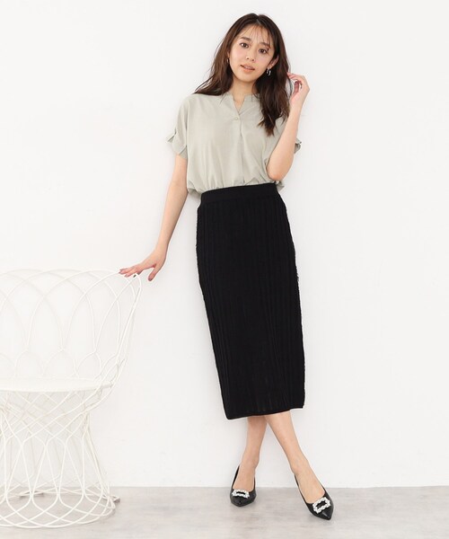 index(インデックス)の「◆パール調ビジューパンプス(パンプス・レディース・ブラック/ベージュ系・03/02)」の10枚目の写真