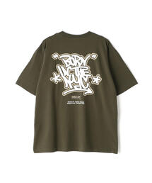 AVIREX | 《直営店限定》GRAFFITI T-SHIRT "BORN IN THE NYC" / グラフィティ Tシャツ "ボーン イン ザ ニューヨーク" / AVIREX / アヴィレックス(Tシャツ/カットソー)