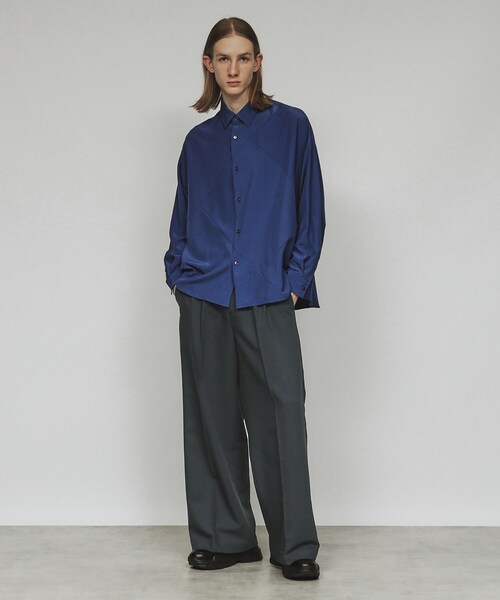 tk.TAKEO KIKUCHI(ティーケータケオキクチ)の「◆【Aラインシリーズ】スラックス(スラックス・メンズ・ブラック/ダークブラウン/ホワイト/グレー/ベージュ系1・01/03/02)」の20枚目の写真