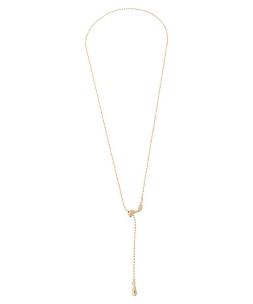 Green Parks(グリーンパークス)の「every walk.ボールチェーンスライドネックレス(ネックレス・レディース・シルバー/ゴールド・FREE)」の11枚目の写真