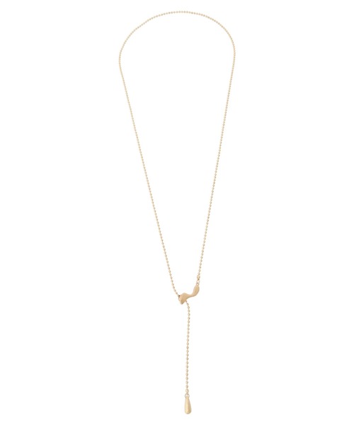 Green Parks(グリーンパークス)の「every walk.ボールチェーンスライドネックレス(ネックレス・レディース・シルバー/ゴールド・FREE)」の3枚目の写真