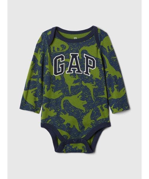 GAP（ギャップ）の「はじめてのお気に入り GAPロゴ ボディスーツ (ベビー)（ロンパース・キッズ・ブルー/グレー/ブルー系その他・90cm/50cm/60cm/70cm/80ｃｍ）」の3枚目の写真