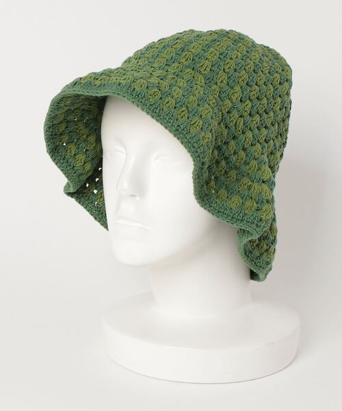 fridge（フリッジ）の「【Macmahon kniting mills】マクマホンニッティングミルズ Deeper Hat Combi（ハット・メンズ・パープル/ピンク/グリーン/ブルー・ONE SIZE）」の6枚目の写真