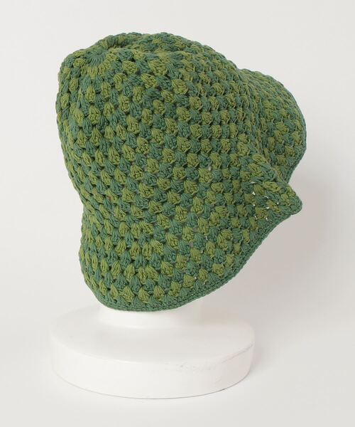 fridge（フリッジ）の「【Macmahon kniting mills】マクマホンニッティングミルズ Deeper Hat Combi（ハット・メンズ・パープル/ピンク/グリーン/ブルー・ONE SIZE）」の5枚目の写真