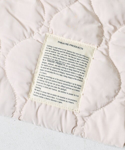 FREAK'S STORE（フリークスストア）の「THEATRE PRODUCTS × FREAK'S STORE/シアタープロダクツ 別注 2WAY キルトバッグ（ショルダーバッグ・レディース・ブラック/オリーブ/ナチュラル・ONE SIZE）」の17枚目の写真