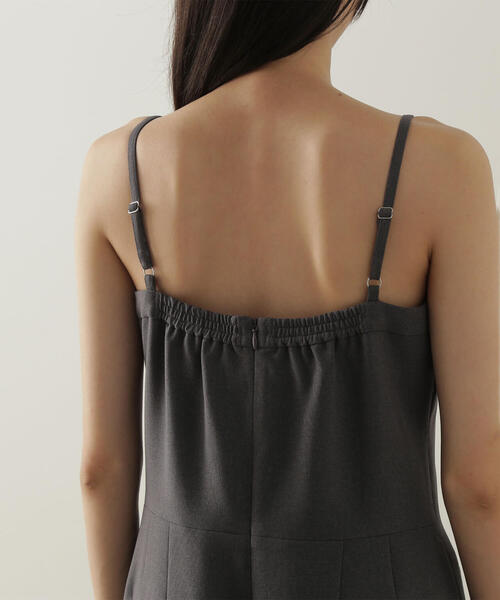 NATURAL BEAUTY BASIC（ナチュラルビューティーベーシック）の「◇【Oggi掲載】オールインワン（つなぎ/オールインワン・レディース・チャコールグレー/キャメル・MEDIUM）」の18枚目の写真