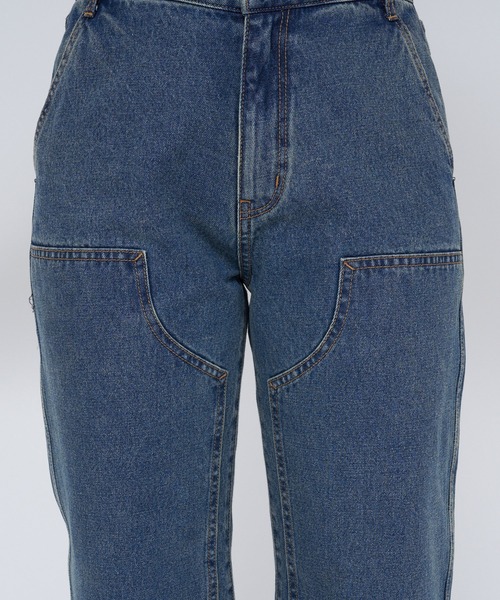 CONES BOSS（コーンズボス）の「【CONESBOSS/コーンズボス】ダブルニーデニムパンツ（その他パンツ・レディース・ベージュ/ブルー・MEDIUM/SMALL）」の21枚目の写真