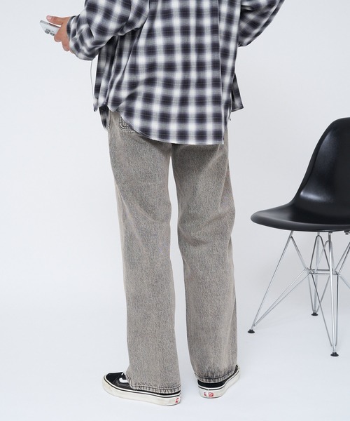 CONES BOSS（コーンズボス）の「【CONESBOSS/コーンズボス】ダブルニーデニムパンツ（その他パンツ・レディース・ベージュ/ブルー・MEDIUM/SMALL）」の13枚目の写真