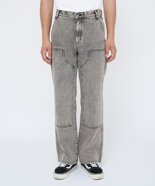 CONES BOSS（コーンズボス）の「【CONESBOSS/コーンズボス】ダブルニーデニムパンツ（その他パンツ・レディース・ベージュ/ブルー・MEDIUM/SMALL）」の9枚目の写真