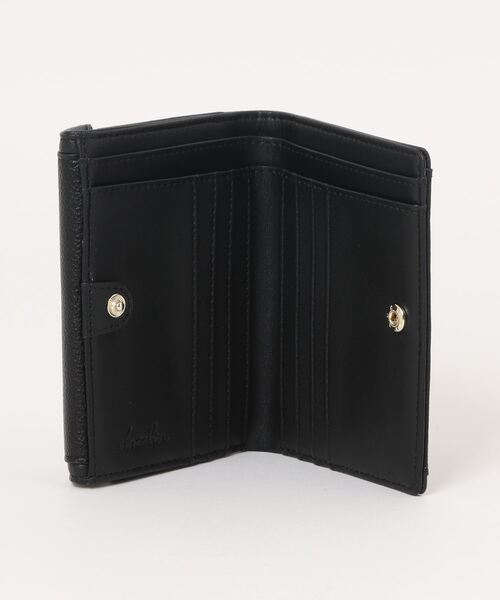 dazzlin（ダズリン）の「【dazzlin/ダズリン】 シュリンク/スムース切り替え 二つ折りウォレット（財布・レディース・ブラック/アイボリー/ブルーグレー/ベージュ系その他・FREE）」の7枚目の写真