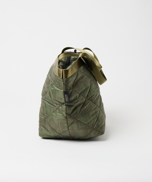 PENDLETON(ペンドルトン)の「【 PENDLETON / ペンドルトン 】キルティング ミニトートバッグ QT MINI TOTE(ハンドバッグ・レディース・オリーブドラブ/ブラック・FREE)」の13枚目の写真