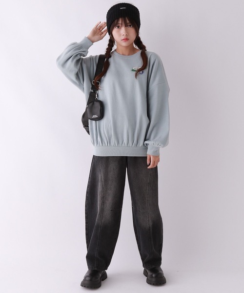 セール】【裏起毛】BACKワッペンスウェット（スウェット