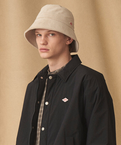 DANTON(ダントン)の「CORDUROY BUCKET HAT(ハット・レディース・ブラウン/グレイッシュベージュ/ブラック・F)」の3枚目の写真