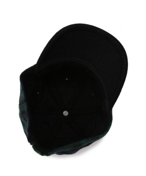 green label relaxing(グリーンレーベルリラクシング)の「GLRチェックメルトンキャップ/グリーン◆(キャップ・キッズ・ケリー・50-52cm/52-54cm)」の7枚目の写真